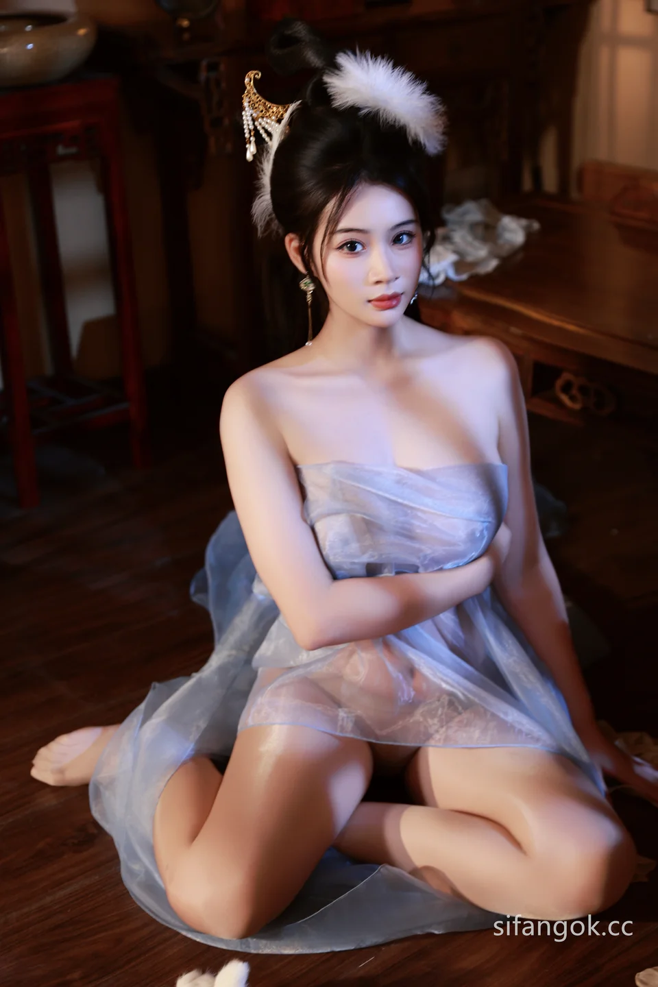 南乔 - 古装 [114P,3V-2.36GB] tg@simisebaisi 【丝足阁】021.webp